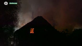 Zware brand verwoest 'drugsboerderij' in Zonhoven