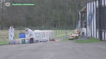 Opnieuw drugsafval in Houthalen-Helchteren. Vaten achter jeugdhuis gedumpt.