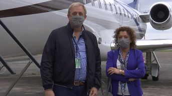 Lydia Peeters betuigt spijt na kritiek voor korte vliegreis van Brussel naar Antwerpen