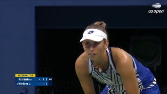 Elise Mertens kansloos uitgeschakeld in kwartfinale US Open
