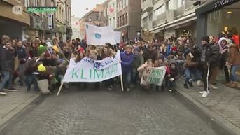 Klimaatmars met 1.300 scholieren in Sint-Truiden
