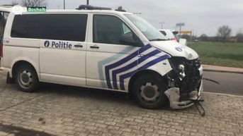 Vijf agenten gewond bij achtervolging met 20 combi's in Bocholt