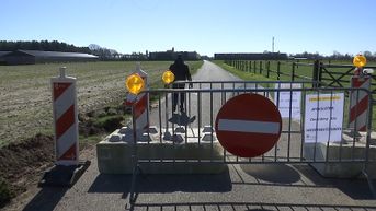 Barricades op grens moet Nederlanders weghouden uit België