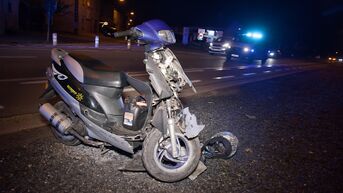 Chauffeur rijdt scooter met koppel omver in Borgloon en vlucht
