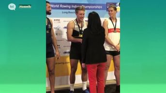 PXL-student Ward Lemmelijn wereldkampioen indoor roeien