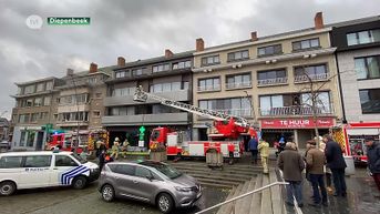Appartement brandt volledig uit in Diepenbeek