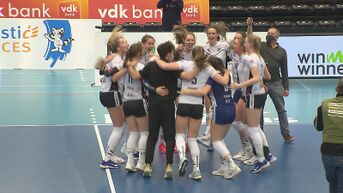 Ladiesvolley Limburg wint van Gent en speelt zondag om landstitel