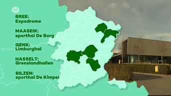 Hier komen de vaccinatiecentra in Limburg