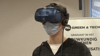 Opleiding Bouw hogeschool PXL laat studenten examen afleggen in virtual reality