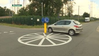 Kleinste rotonde van Vlaanderen wordt iets groter