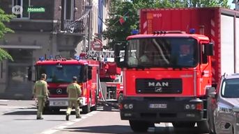 Brandweer redt krakers uit brandend gebouw in Hasseltse stationsbuurt