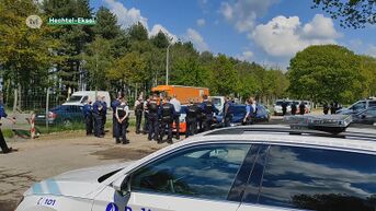 Politie houdt klopjacht op geseinde man in omgeving Hechtel-Eksel