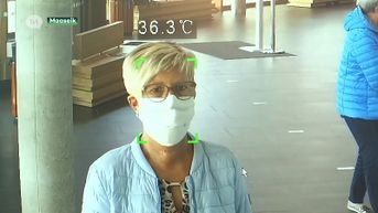 Ziekenhuis Maaseik gebruikt thermoscan voor patiënten en bezoekers