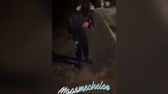 Jongeman gooit molotovcocktail in Maasmechelen en roept op tot rellen