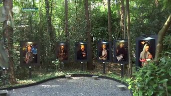Glo'Art in Lanaken exposeert kunstwerken in groot bos
