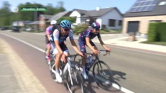 Drie beloftevolle wielrenners danken Limburgse ziekenhuizen per fiets
