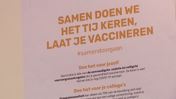Campagne in Limburgse bedrijven moet werknemers overtuigen om zich te laten vaccineren