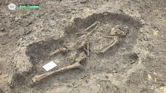 Bijzondere vondst ontdekt tussen 3.000 skeletten onder Groenmarkt Sint-Truiden