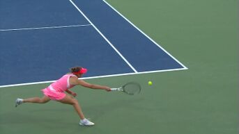 Elise Mertens strandt in halve finale in Dubai