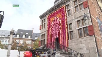 Stadhuis Bilzen versierd voor Fleuramour