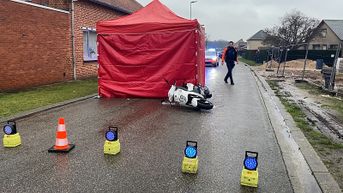Vrouw op scooter verongelukt bij werken in Diepenbeek