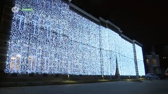 Moederhuis Hasselt versierd met 50.000 lichtjes