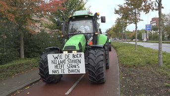 Boerenprotest in Maastricht verloopt rustig