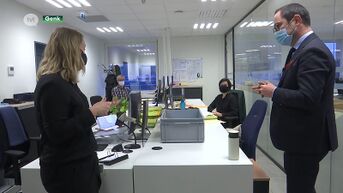 Minister van Justitie Vincent Van Quickenborne bezoekt Limburg en looft lik-op-stukbeleid