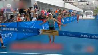 Jelle Geens wint als eerste Belg ooit op de World Triathlon Series