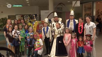 Prinsen van Tongeren vieren carnaval op de kinderafdeling van AZ Vesalius