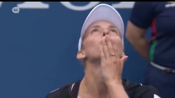 Elise Mertens haalt voor het eerst kwartfinale in NY