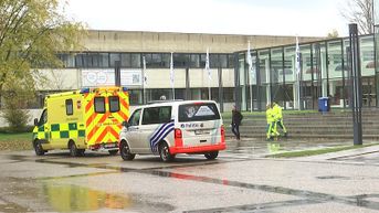 Incident met mogelijk gevaarlijke vloeistof op Universiteit Hasselt