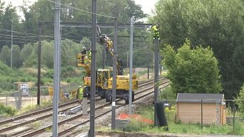 Nog tot en met 12 juli geen treinverkeer op spoorlijn Hasselt-Tongeren-Luik