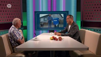 Levensgrote brievenbus van Pierre Theybers
