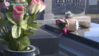 Bloempotten vernield op kerkhof Sint-Truiden