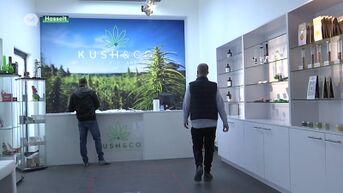 Cannabisshop in het centrum van Hasselt mag weer open