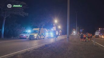 Bestuurder komt om bij ongeval aan werken in Hasselt, passagier in kritieke toestand