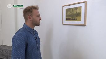 Student Maxim Renard strikt toppers zoals Luc Tuymans voor tentoonstelling