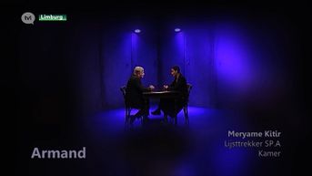 Meryame Kitir aan tafel bij Armand Schreurs