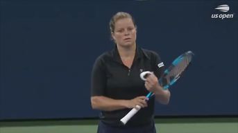 Kim Clijsters verliest in eerste ronde op US Open