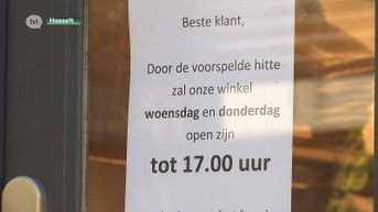 Winkels sluiten of passen openingsuren aan door hittegolf
