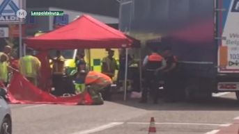 Dodelijk ongeval in Leopoldsburg: Vrachtwagen grijpt zeventiger op de fiets