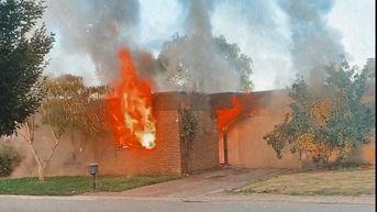 Buren redden bewoonster uit brand in Eisden