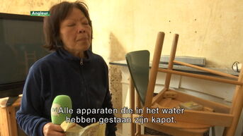 Limburgse vrijwilligers helpen in Angleur na wateroverlast