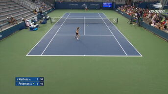 Elise Mertens zwoegend naar volgende ronde US Open