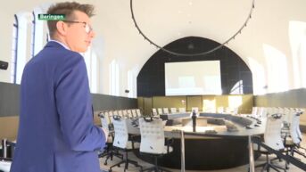 Burgemeester Vints toont ons nieuwe stadhuis Beringen
