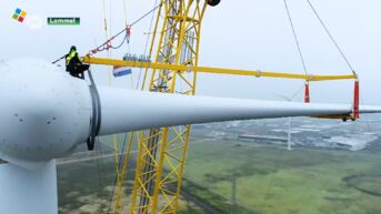 Spectaculaire beelden: in Lommel wordt het windmolenpark van de toekomst gebouwd