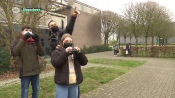 Vogeltelweekend: leerlingen school Diepenbeek registreren vogels op schooldomein
