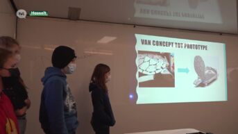 Limburgse kinderen bedenken droommachines die door studenten PXL gebouwd worden