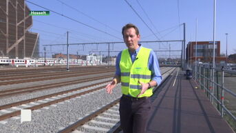 Infrabel start grote infrastructuurwerken voor Masterplan spoorwegen in Hasselt